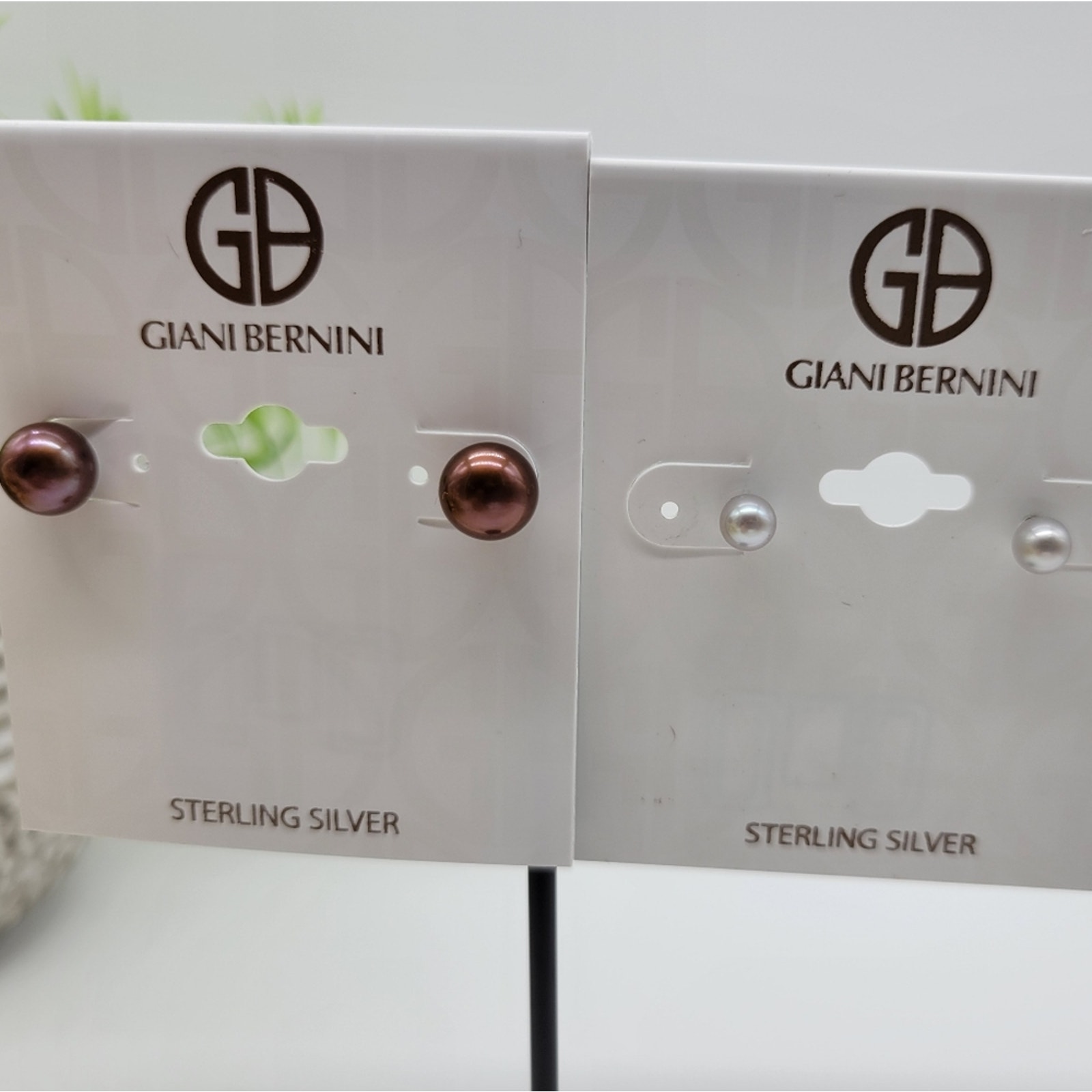 Giani Bernini Earrings Set Of 2 New In Package 28$